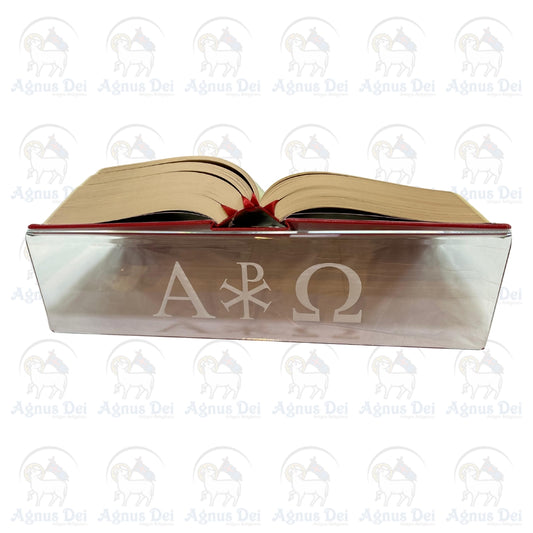 Estante de Mesa PX Alfa e Omega em Acrílico