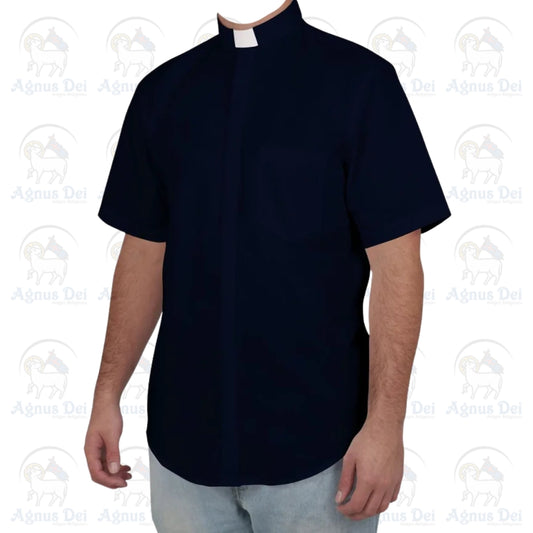 Camisa Clerical Manga Curta CE