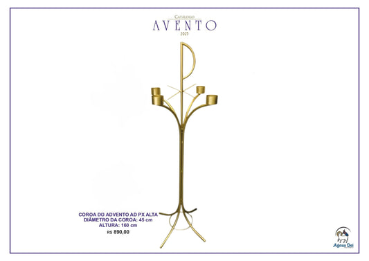 Coroa do Advento AD Alta PX