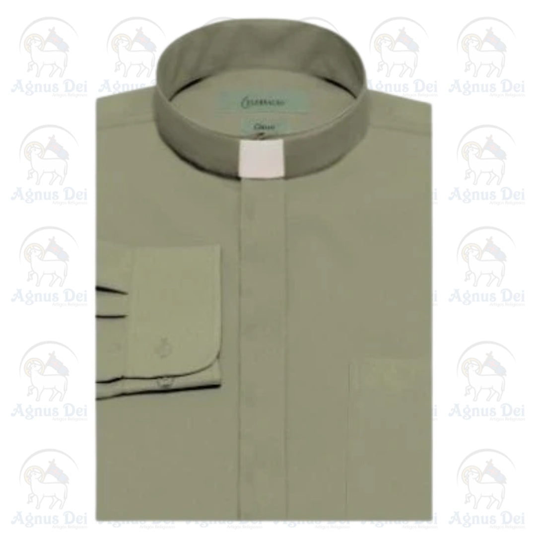 Camisa Clerical Manga Longa CE