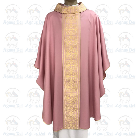 Casula Fita Galão AD Rosa