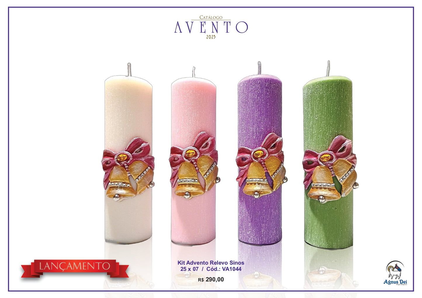 Kit Advento Relevo Sinos