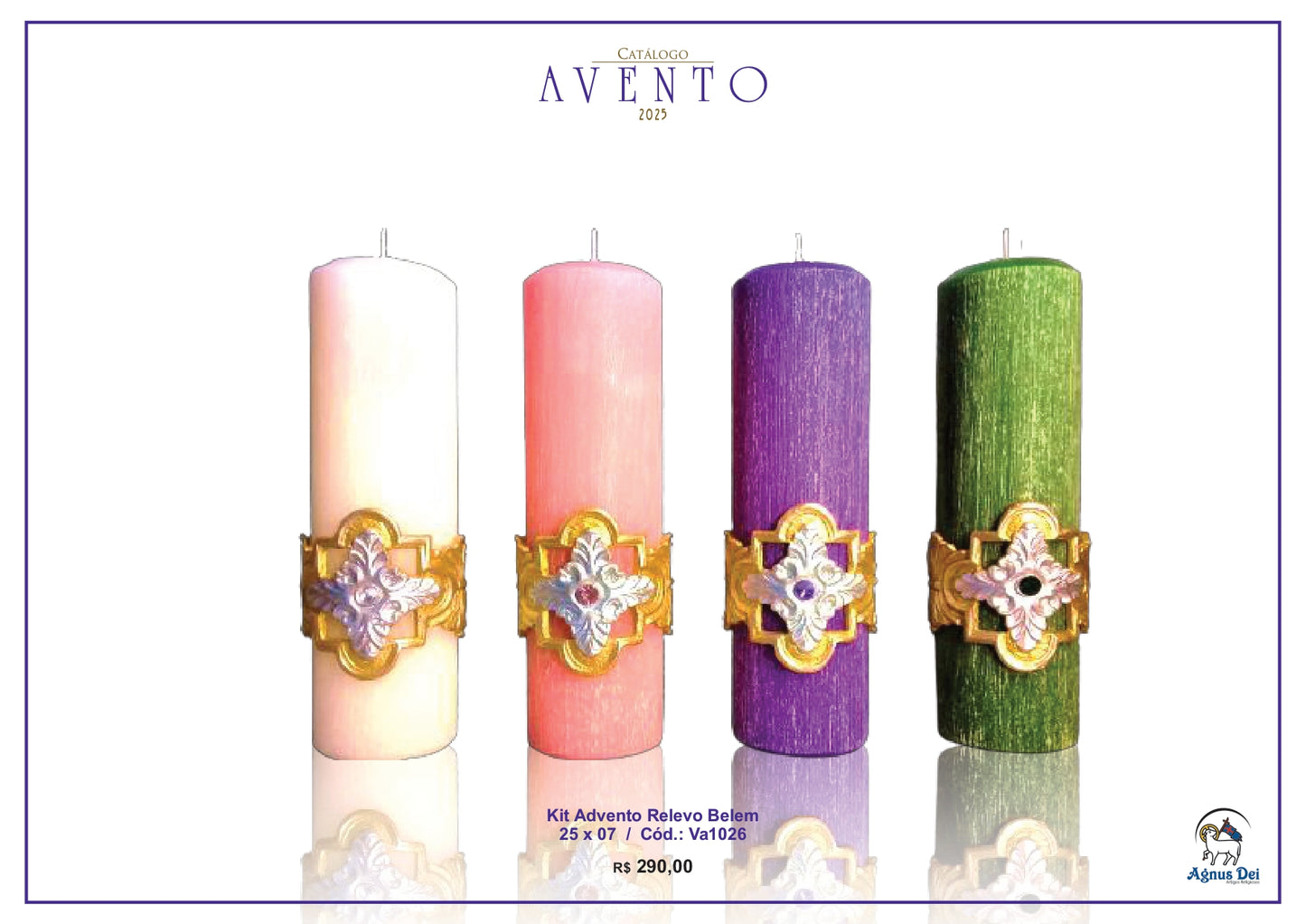 Kit Advento Relevo Belem