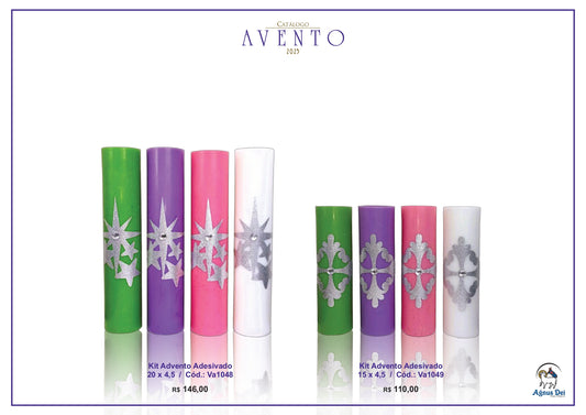 Kit Advento Adesivado