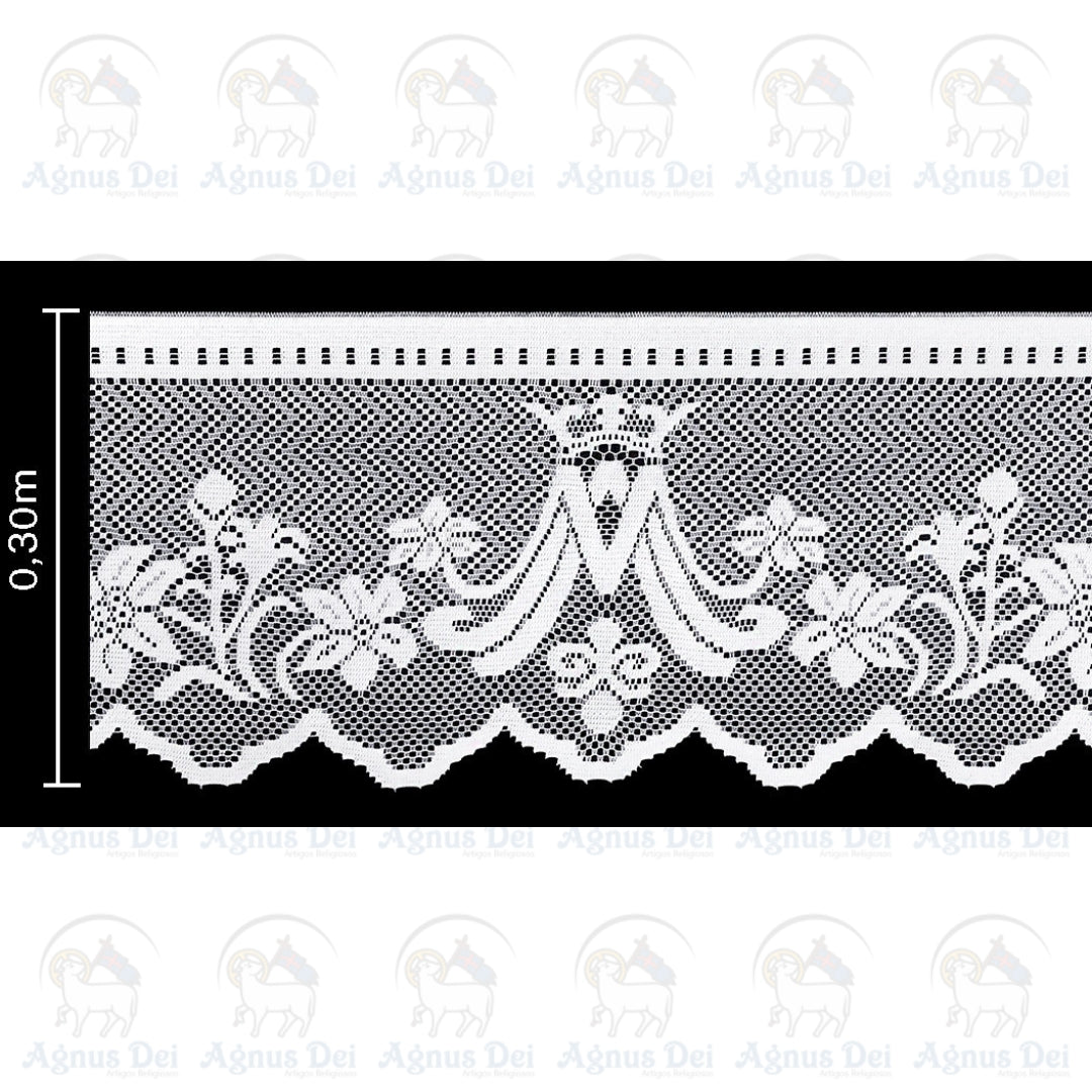 Renda 30 cm 1663 Nacional