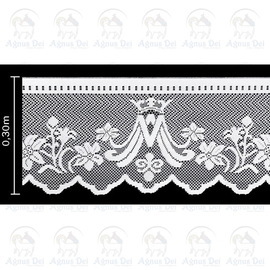 Renda 30 cm 1663 Nacional