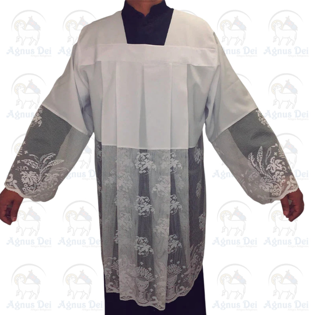 Sobrepeliz AD Renda Importada 60 cm