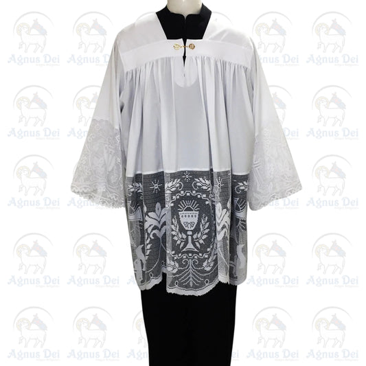 Sobrepeliz AD Renda Nacional 60 cm