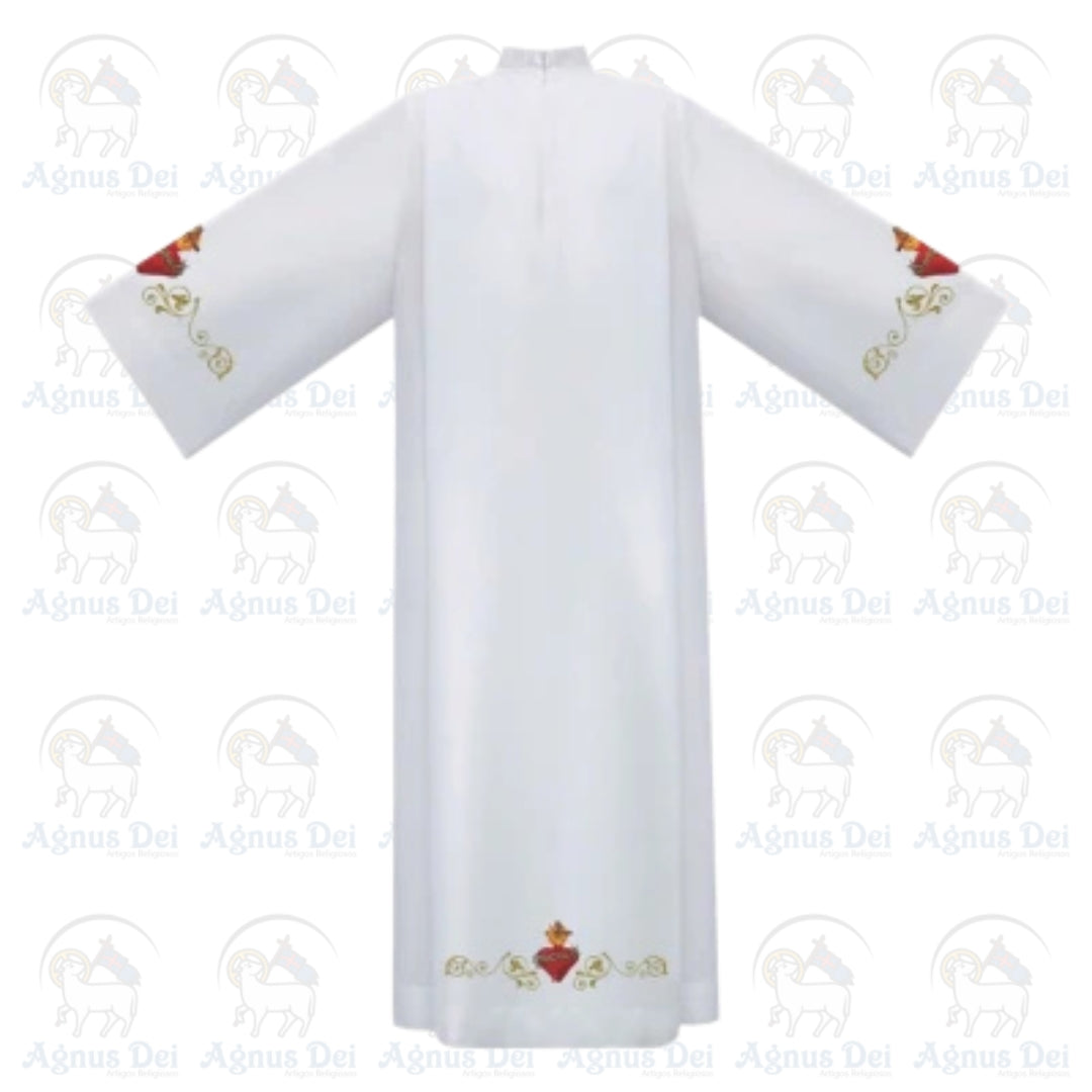 Túnica AD Bordado Sagrado Coração