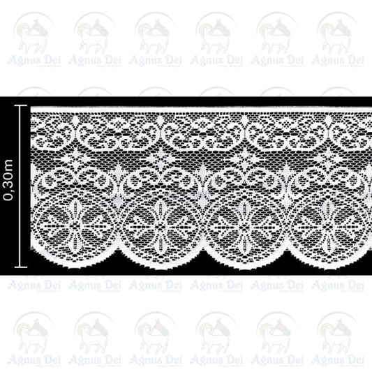 Renda 30 cm 1683 Nacional