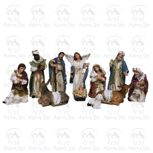 Presépio 15cm 11 peças IR Ref: 6312