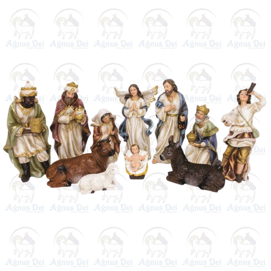 Presépio 20cm 11 peças IR  Ref: 5680