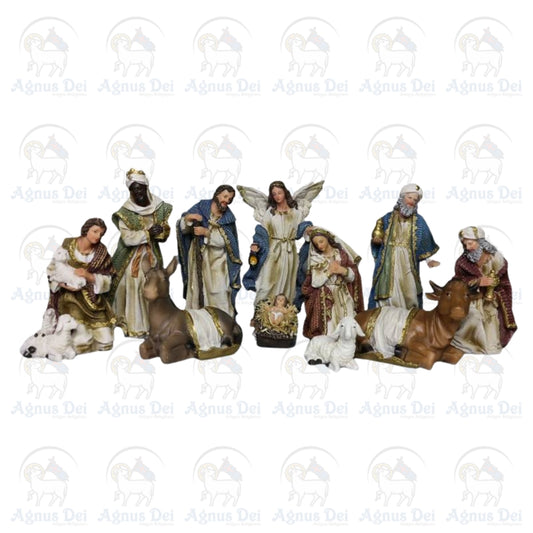 Presépio 40 cm 11 peças IR Ref: 6314