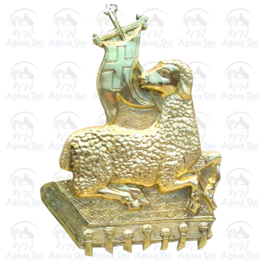 Aplique Cordeiro com Bíblia MOD 7