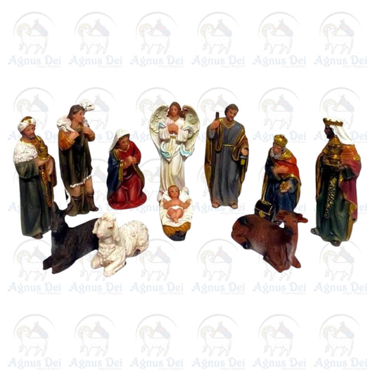 Presépio 7,5cm 11 peças IR Ref: 5094