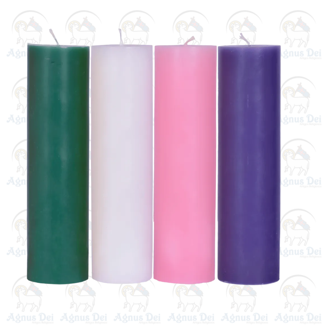 Kit Advento velas lisas