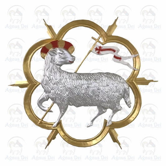 Aplique Cordeiro Resina