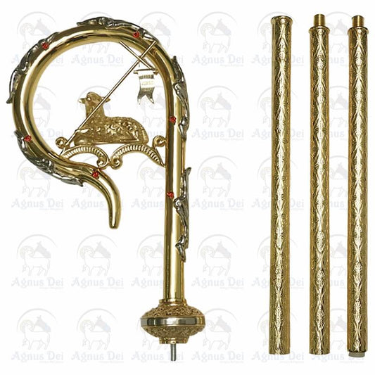 Báculo Cordeiro com Bandeira CA 3705