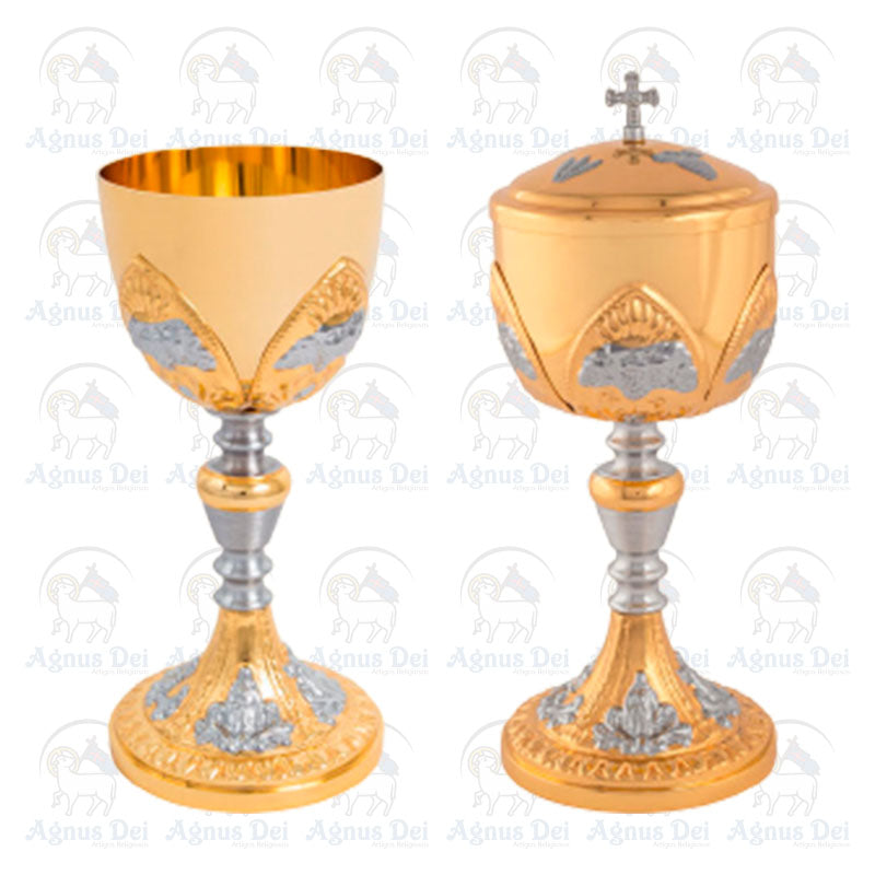 Conjunto DT Cálice 1118 e Cibório 9118 LI