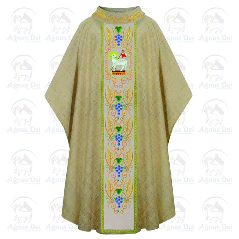 Casula com Gola Bordada CE 510 631 Advento
