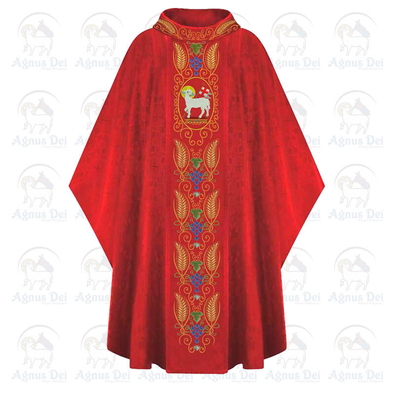 Casula com Gola Bordada CE 510 631 Advento