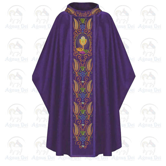 Casula com Gola Bordada CE 510 635 Advento
