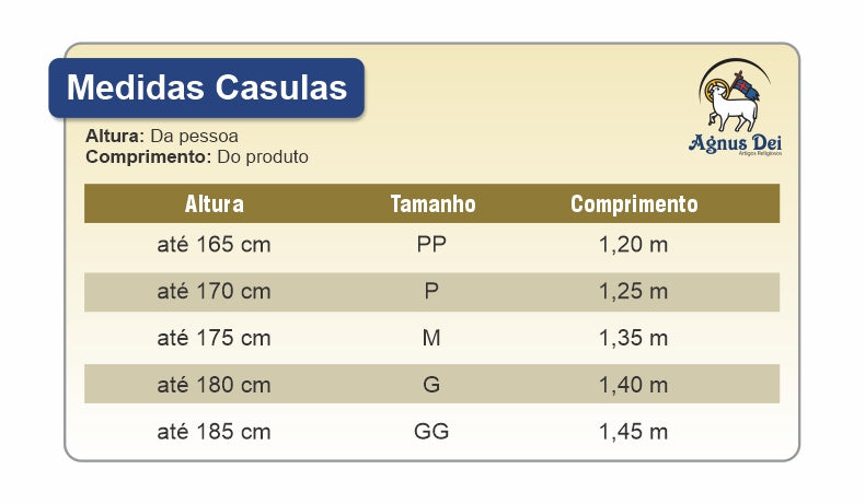 Casula Nossa Senhora das Graças CE 510s