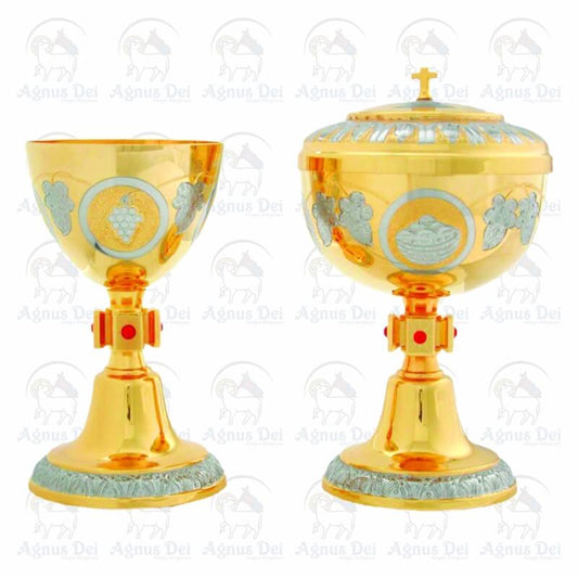 Conjunto Cálice e Cibório CA 534 G