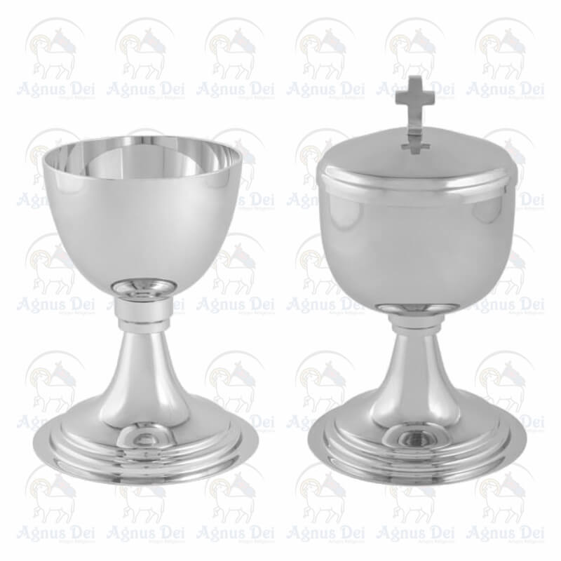 Conjunto CT Cálice 8014 e Cibório 9514 LI