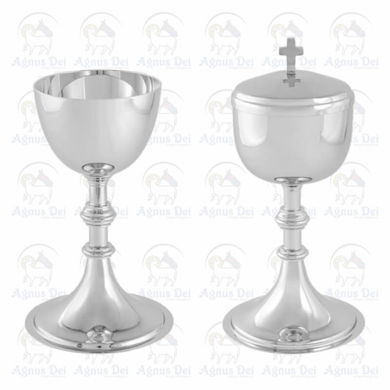 Conjunto CT Cálice 8016 e Cibório 9016 LI