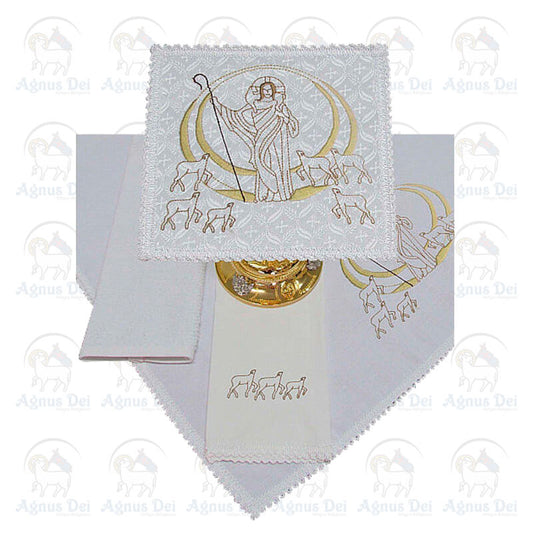 Conjunto de Alfaias Bordado Santos CE 300 B30