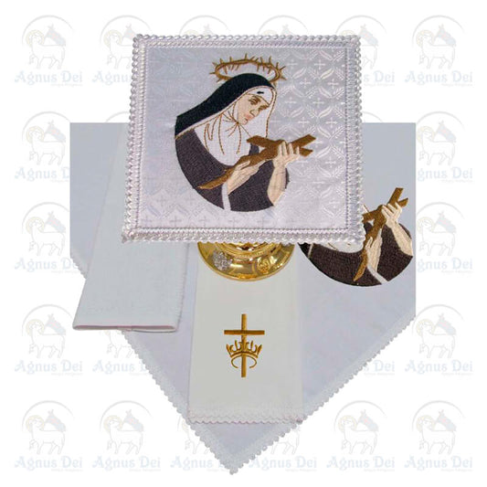 Conjunto de Alfaias Bordado Santos CE 300 B104