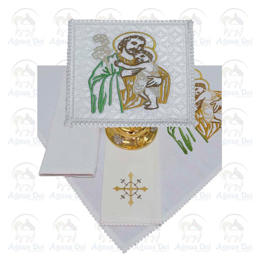 Conjunto de Alfaias Bordado Santos CE 300 B108