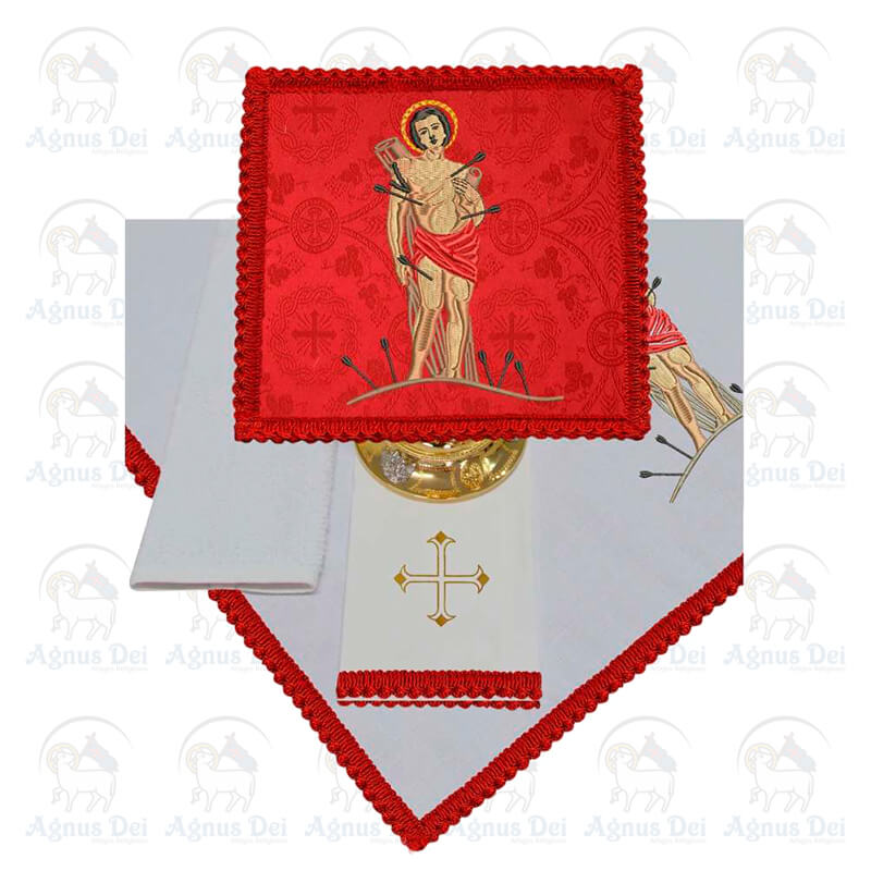 Conjunto de Alfaias Bordado Santos CE 300 B129