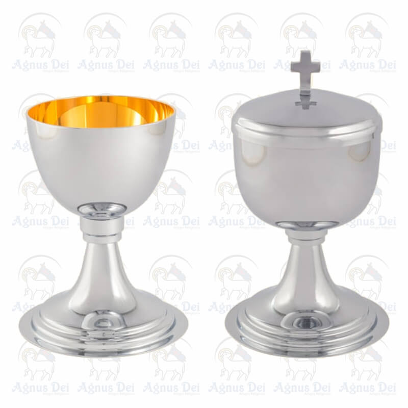 Conjunto DI Cálice 8014 e Cibório 9514 LI