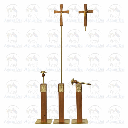 Castiçal e Cruz Processional CA 399