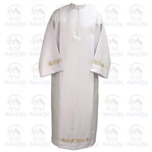 Túnica AD Bordado Trigo e Uva