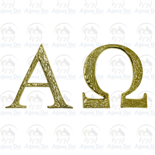 Aplique Alfa e Ômega mod.1