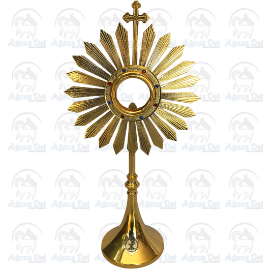 Ostensório com Raios e Pedras OS029