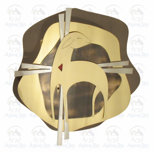 Sacrário de Embutir Cordeiro com Raios CA 219