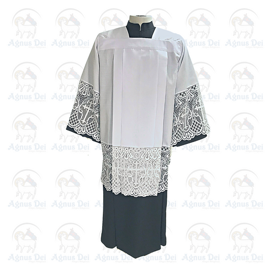 Sobrepeliz AD02 Renda Nacional 30 cm