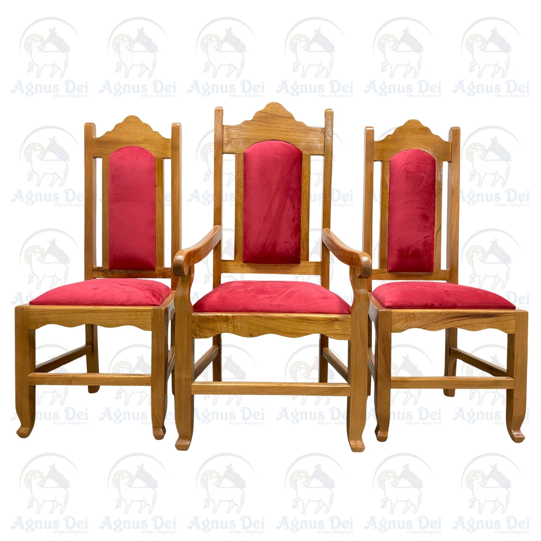 Conjunto de Cadeiras Reta