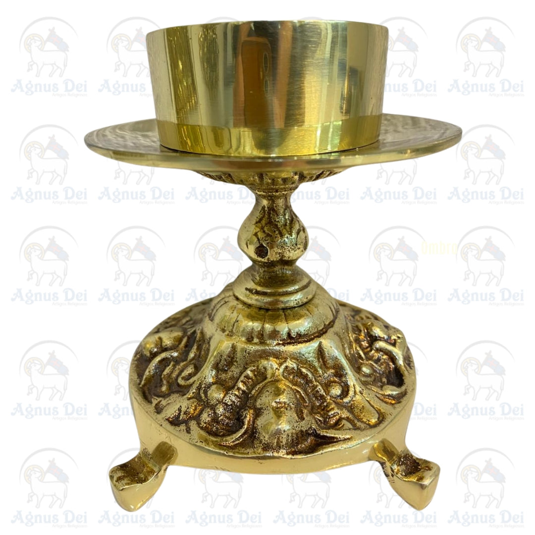 Castiçal de mesa pé Anjo