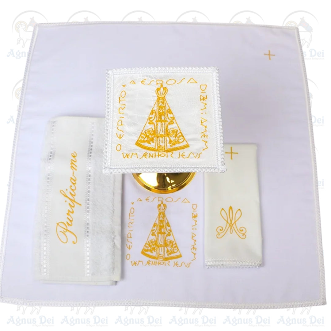 Conjunto de Alfaias Bordado Santos CE 301 B148