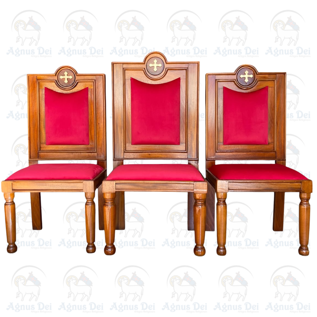 Conjunto de Cadeiras Apostólico