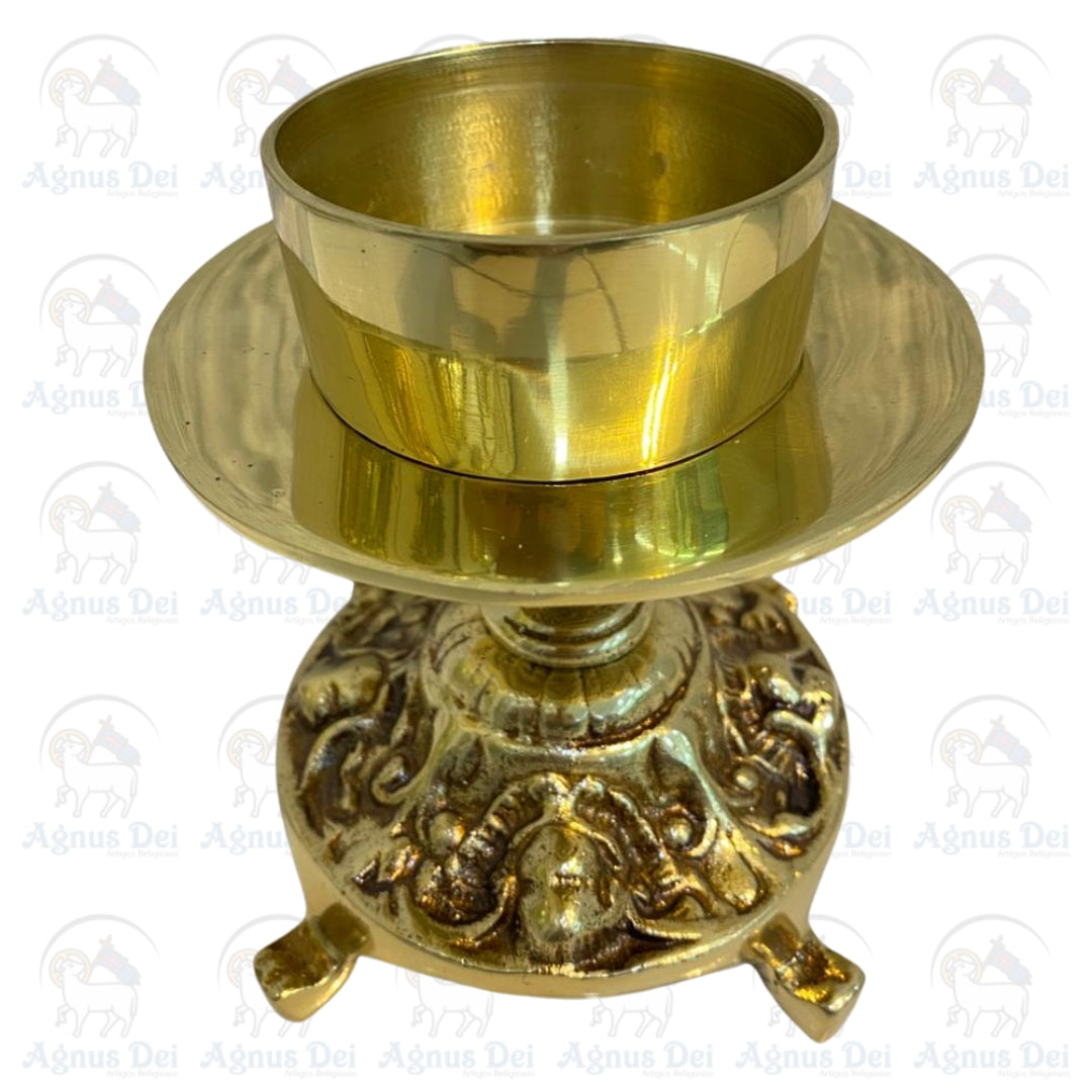 Castiçal de mesa pé Anjo