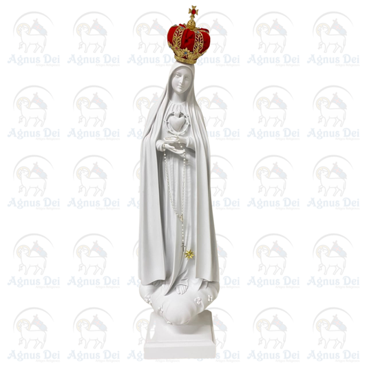 Imaculado Coração de Fatima Marmore 75cm