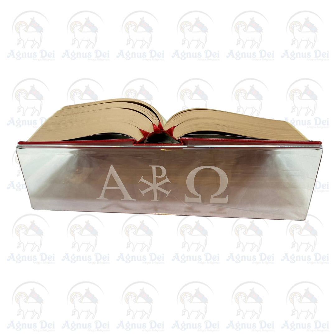 Estante de Mesa PX Alfa e Omega em Acrílico