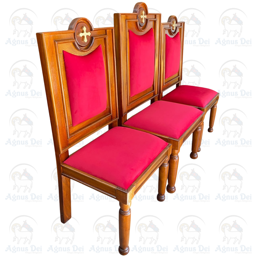 Conjunto de Cadeiras Apostólico