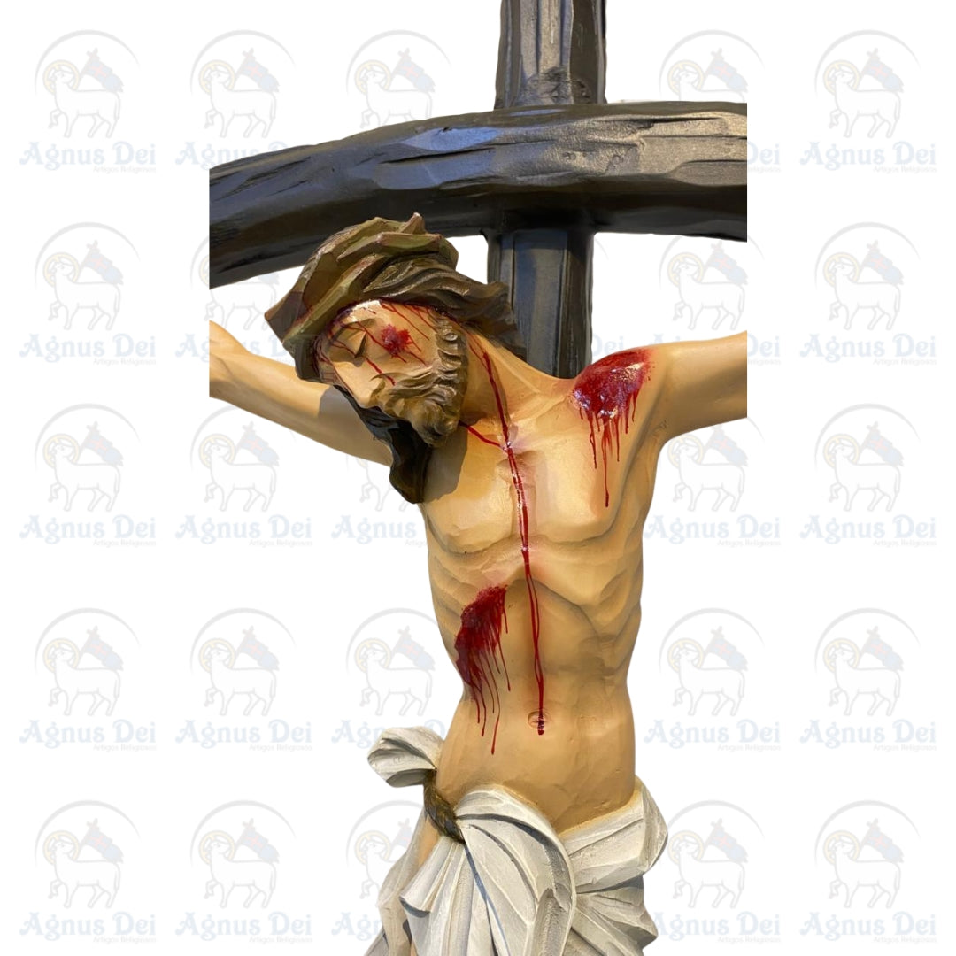 Crucifixo Colorido 100 cm